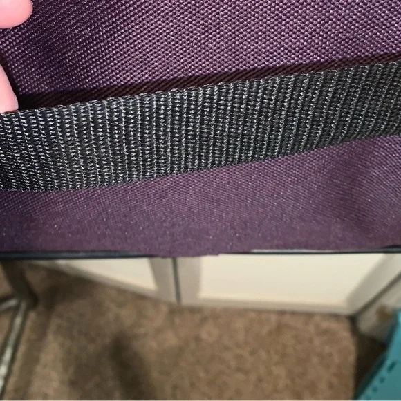 American Tourister Carry on travel bag Purple 16” X 11” X 6”
